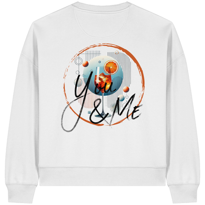 Cheers Together - Womens Organic Boxcut Sweatshirt