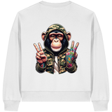 Sweat-shirt bio Boxcut pour femme Jungle Ink Monkey