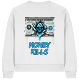 Money Kills - Sweat-shirt bio Boxcut pour femme