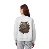 Inked Rhino - Womens Organic Boxcut Sweatshirt