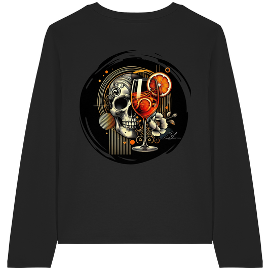 Spirit of the night - Womens Organic Longsleeve
