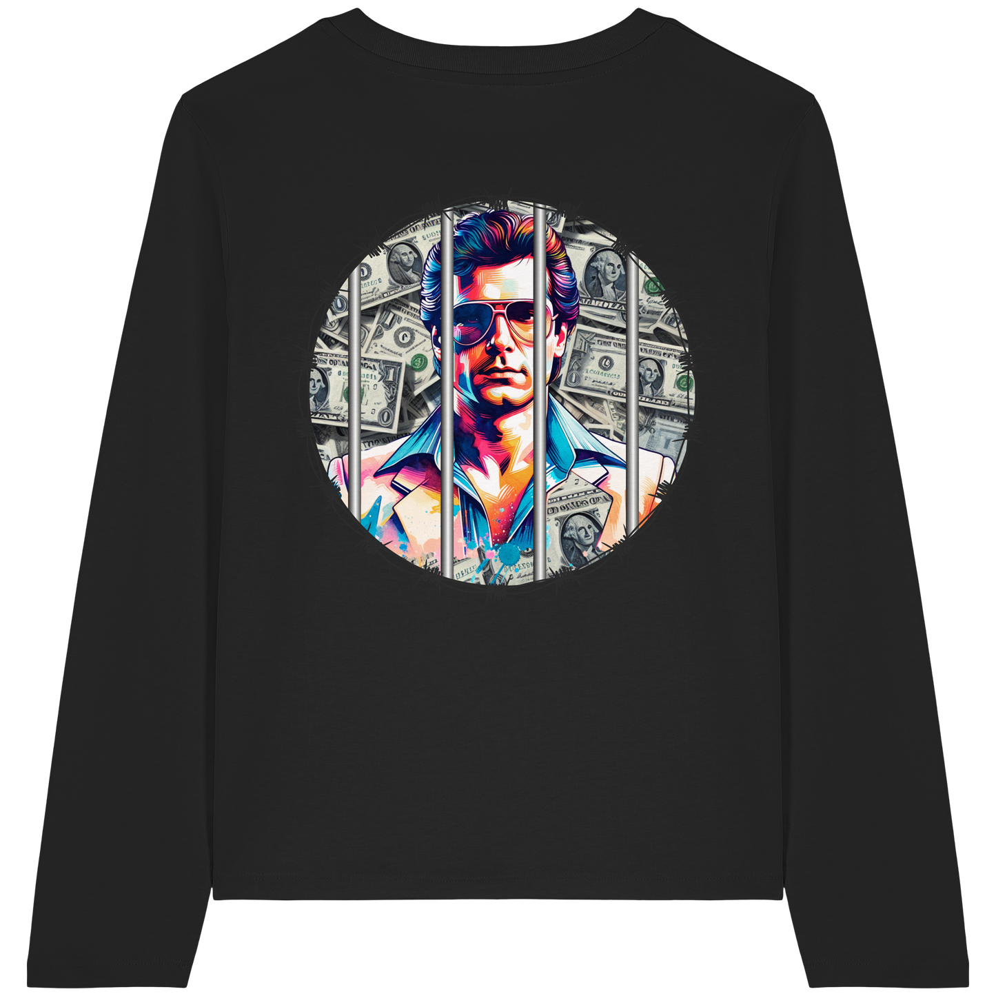 Money Maker - Womens Organic Longsleeve