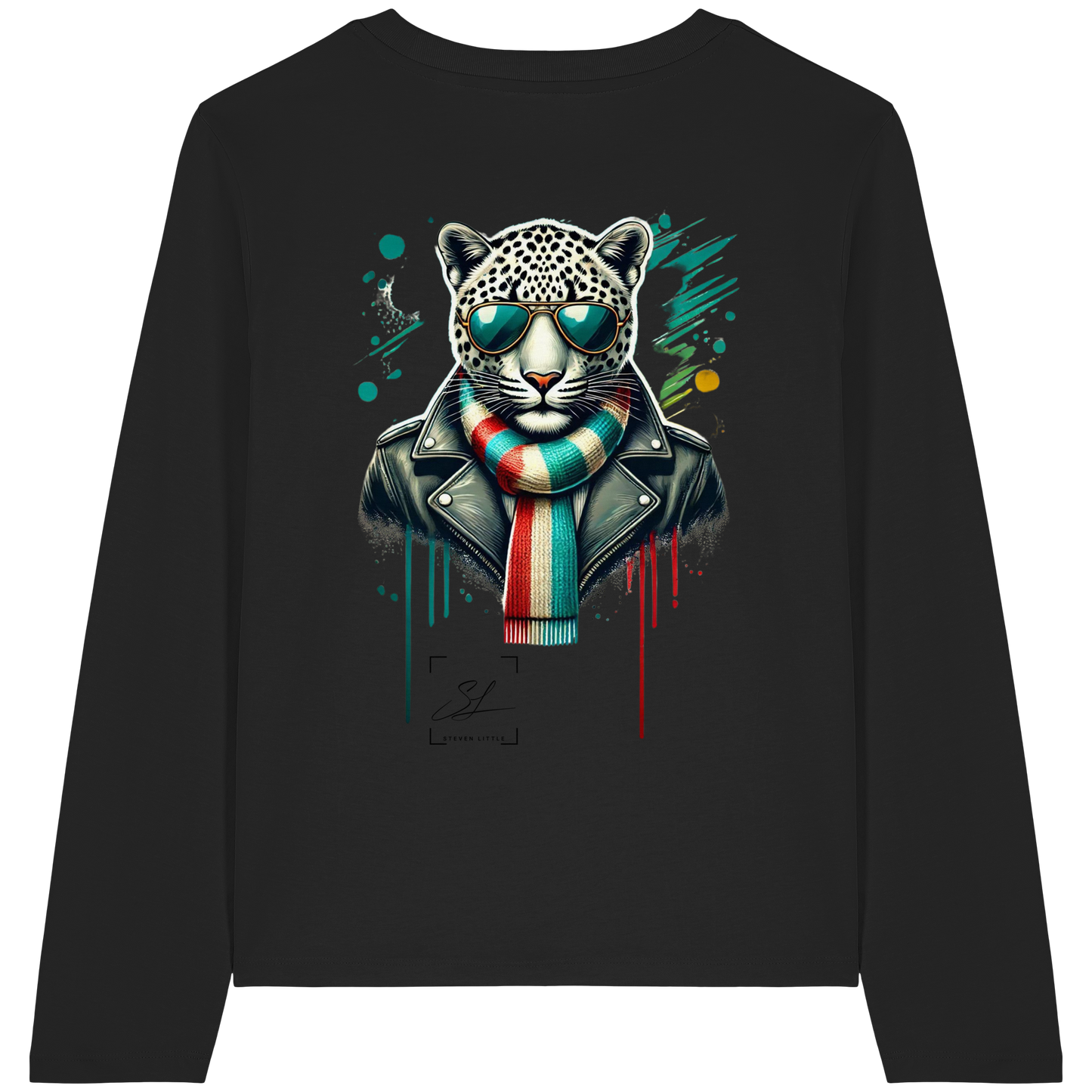 Urban Leopard - Womens Organic Longsleeve