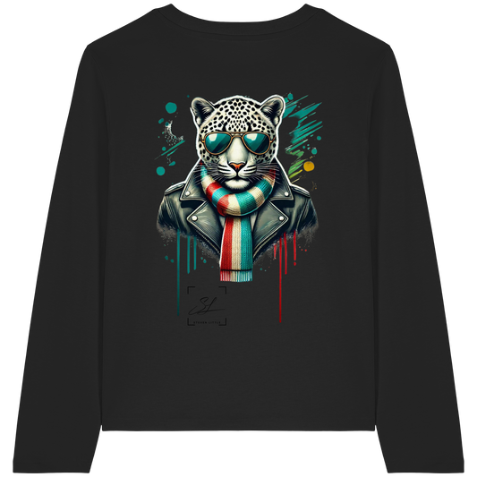 Urban Leopard - Womens Organic Longsleeve