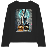 Mystic Cat - Womens Organic Longsleeve