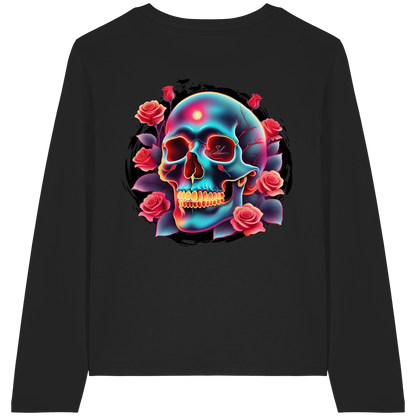 Glow Skull - Womens Organic Longsleeve