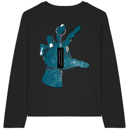 Statement Hand - Womens Organic Longsleeve