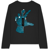 Statement Hand - T-shirt bio à manches longues pour femme