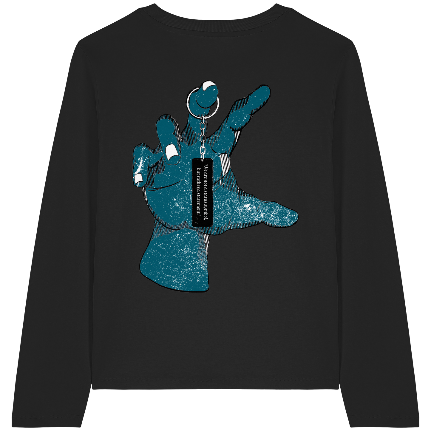 Statement Hand - Womens Organic Longsleeve