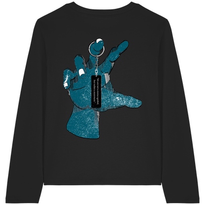 Statement Hand - Womens Organic Longsleeve