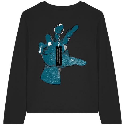 Statement Hand - Womens Organic Longsleeve