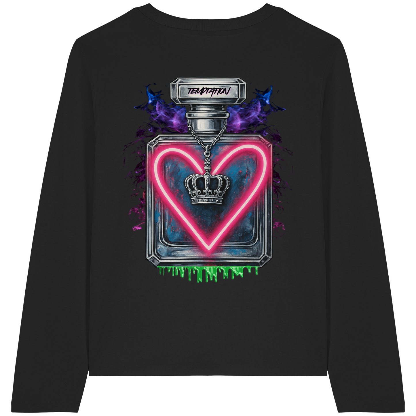 Temptation - Womens Organic Longsleeve