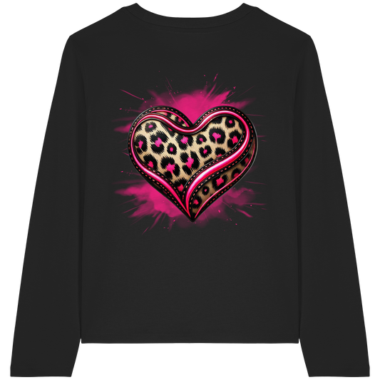 Wild Heart - Womens Organic Longsleeve