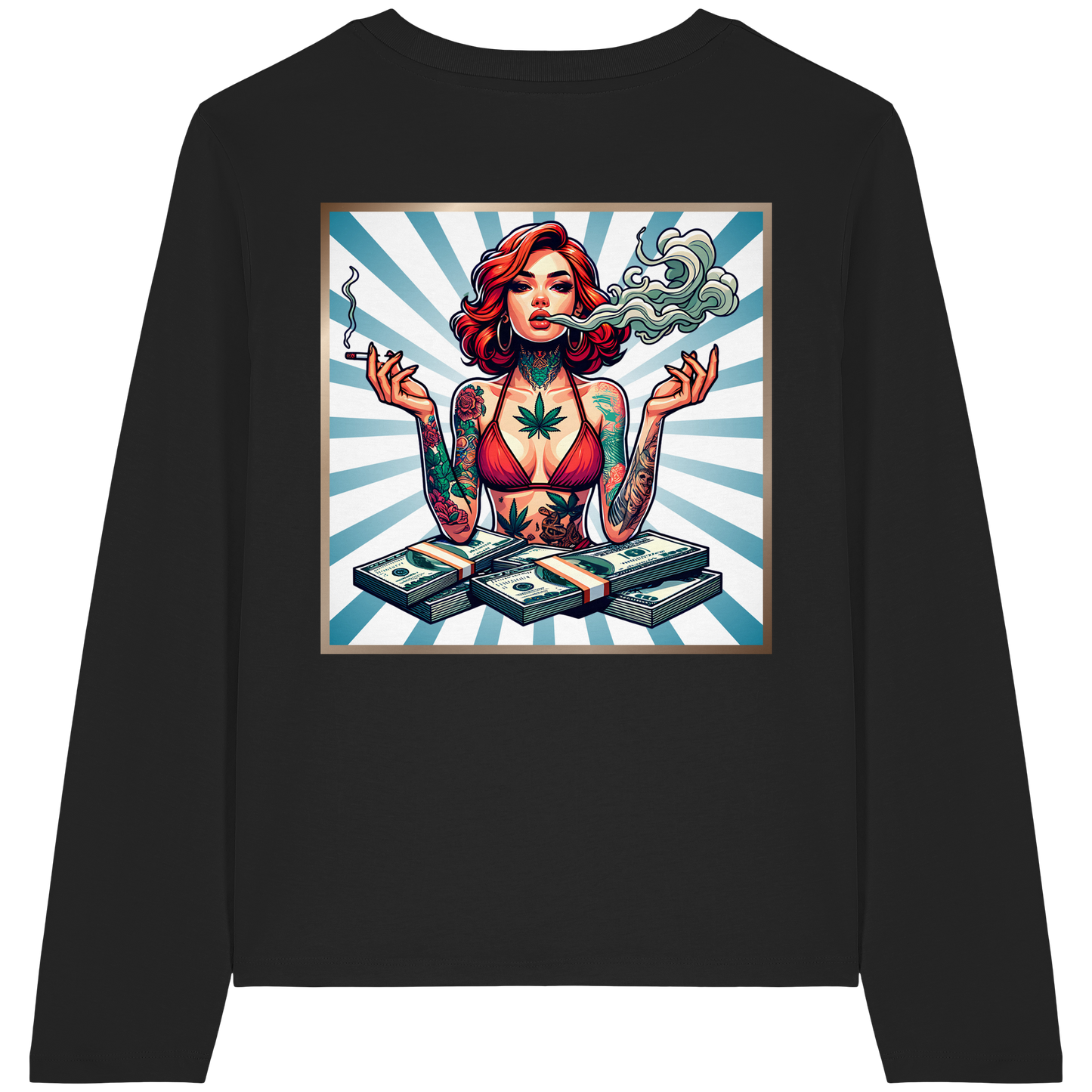 Rebel Rich - Womens Organic Longsleeve