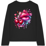 Cherry Kisses - Womens Organic Longsleeve