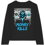 Money Kills - Womens Organic Longsleeve