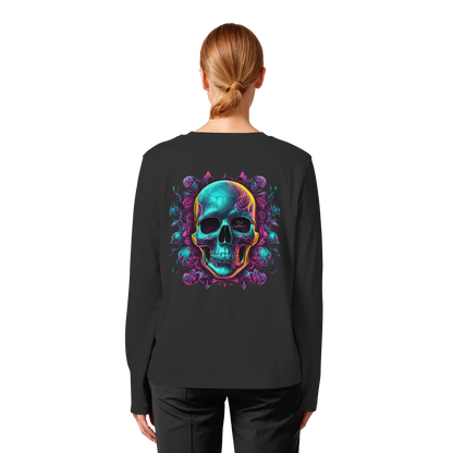 Galactic Skull - Womens Organic Longsleeve