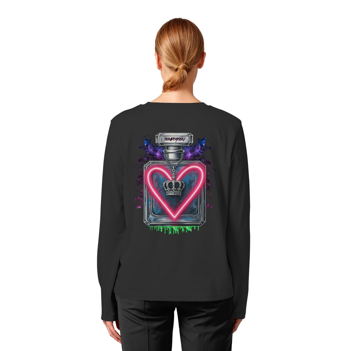 Temptation - Womens Organic Longsleeve