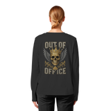 King out of Office - Womens Organic Longsleeve