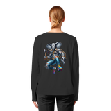 Elephant Warrior - Womens Organic Longsleeve