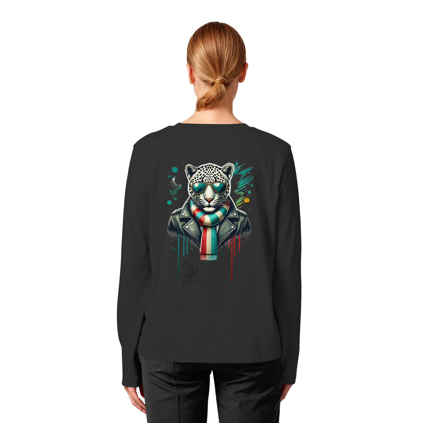 Urban Leopard - Womens Organic Longsleeve