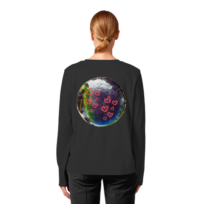 Love our World - Womens Organic Longsleeve