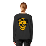 Golden Skull - Womens Organic Longsleeve