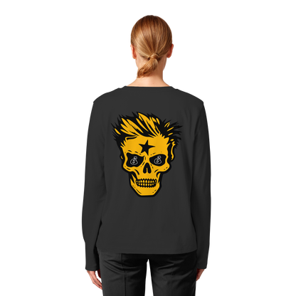 Golden Skull - Womens Organic Longsleeve