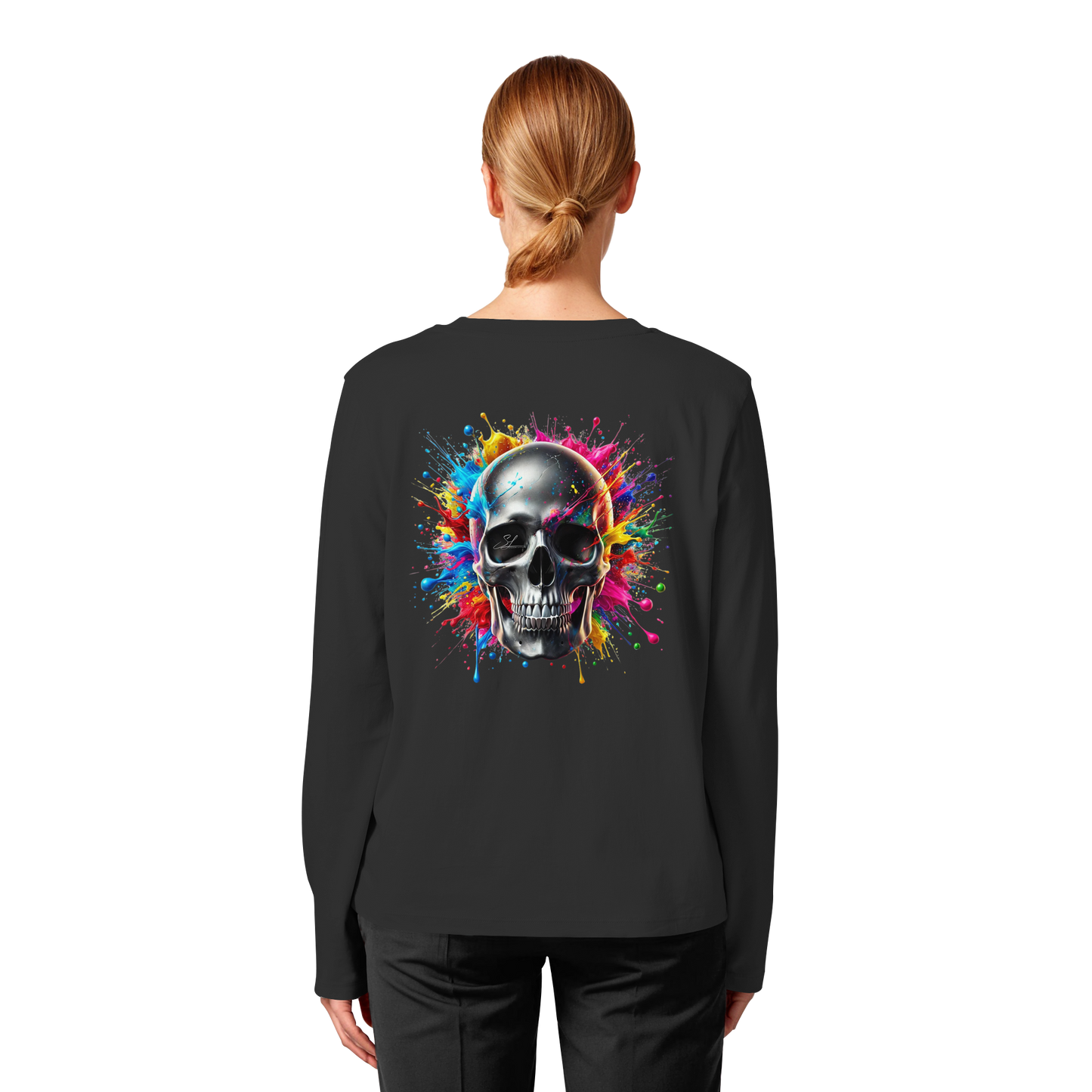 Explosion of Life - Womens Organic Longsleeve