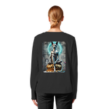 Mystic Cat - Womens Organic Longsleeve