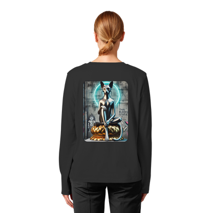 Mystic Cat - Womens Organic Longsleeve