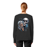 Chill Skull - Womens Organic Longsleeve