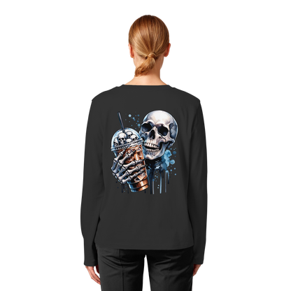 Chill Skull - Womens Organic Longsleeve