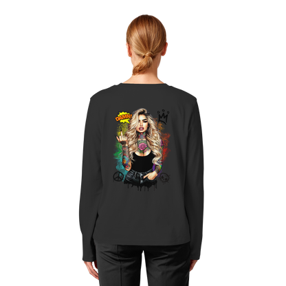 Ink Queen - Womens Organic Longsleeve