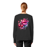 Cherry Kisses - Womens Organic Longsleeve