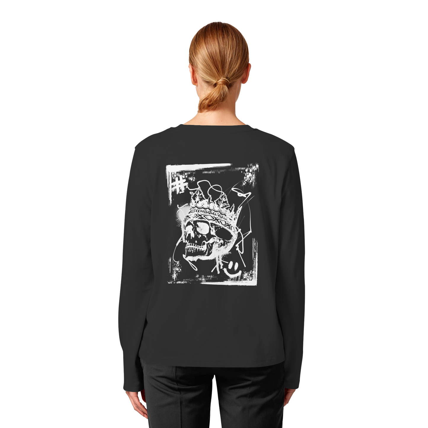 Monarch of the Darkness - Womens Organic Longsleeve