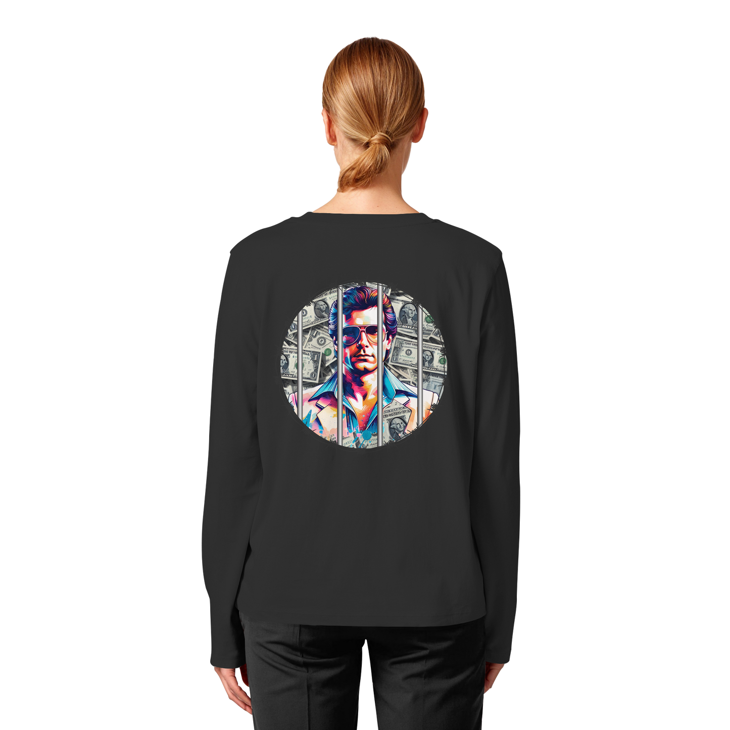 Money Maker - Womens Organic Longsleeve