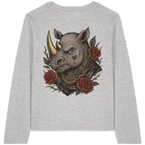 Inked Rhino - Womens Organic Longsleeve