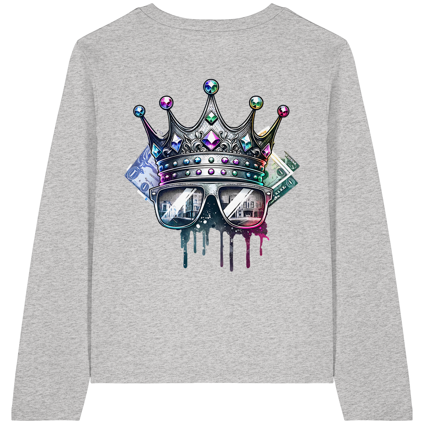 Royal Hustle - Womens Organic Longsleeve