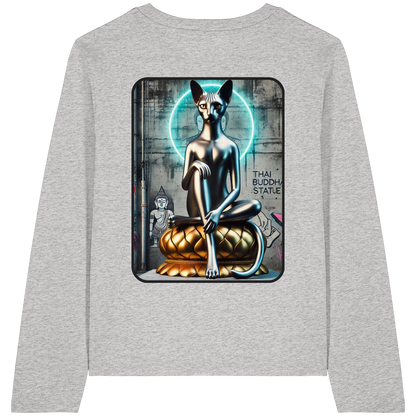 Mystic Cat - Womens Organic Longsleeve