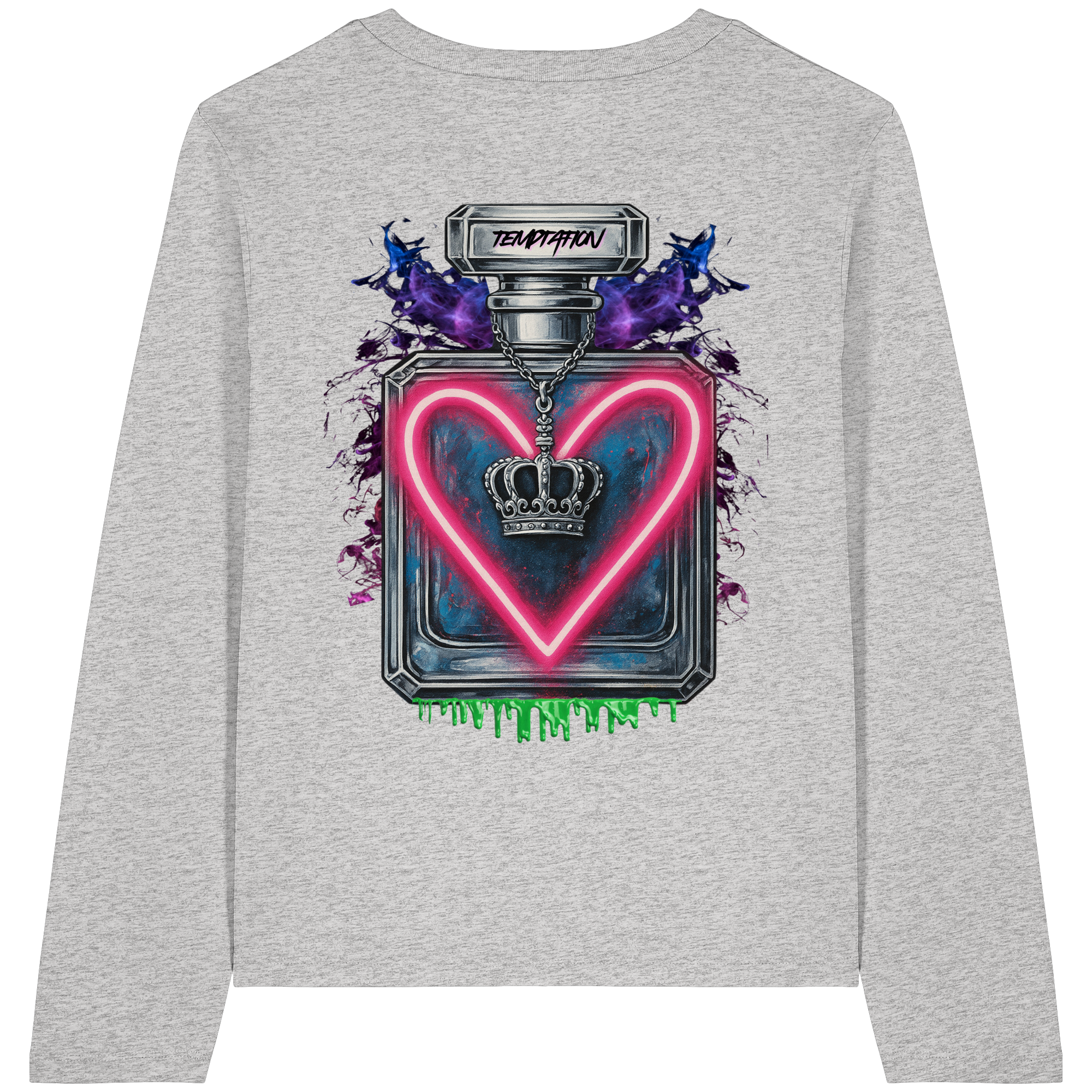 Temptation - Womens Organic Longsleeve