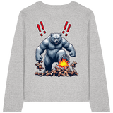 Teddy Terror - T-shirt bio à manches longues pour femme