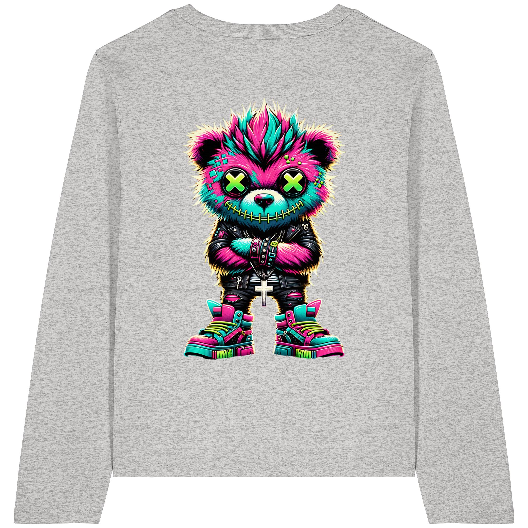 Street Style Beast - Womens Organic Longsleeve