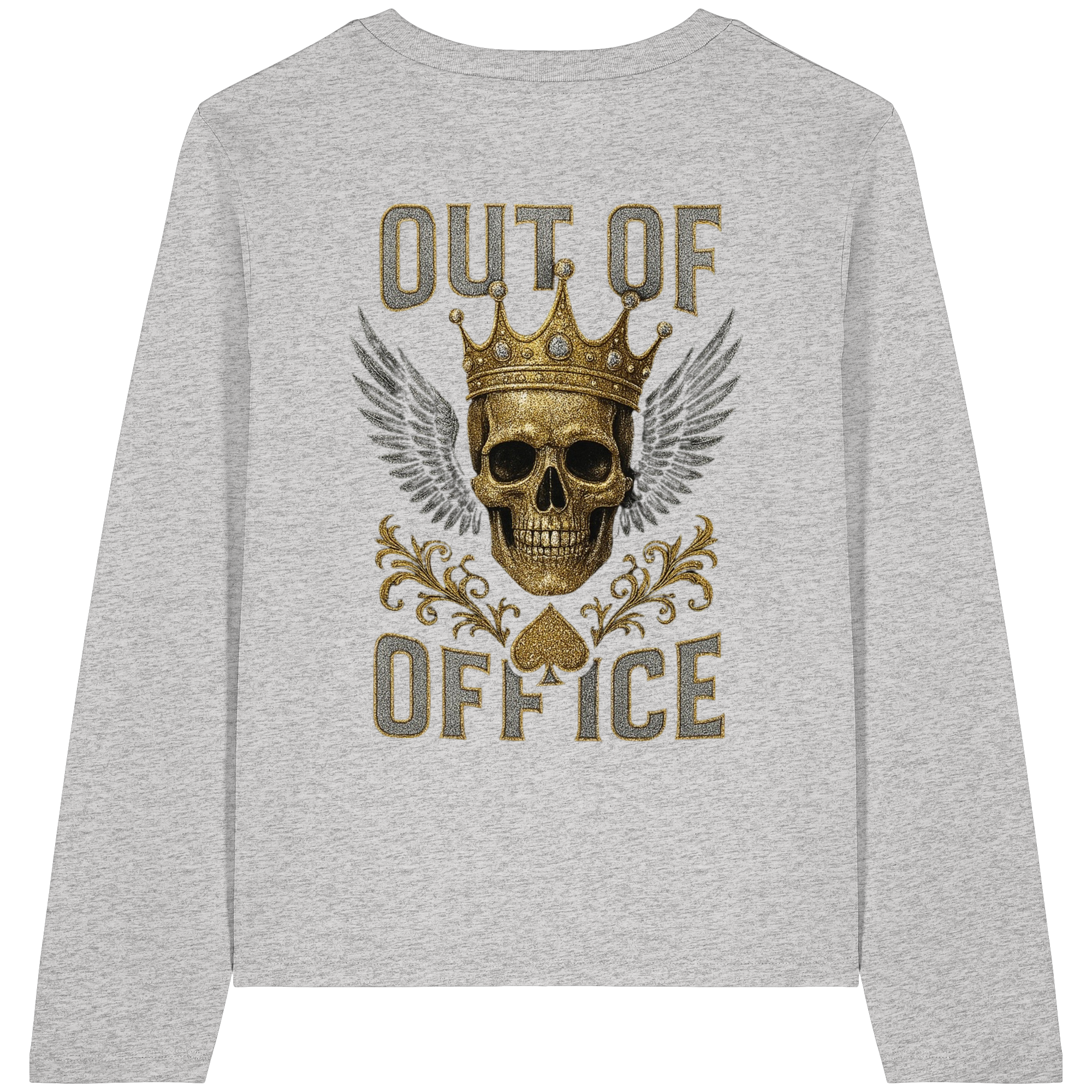 King out of Office - Womens Organic Longsleeve