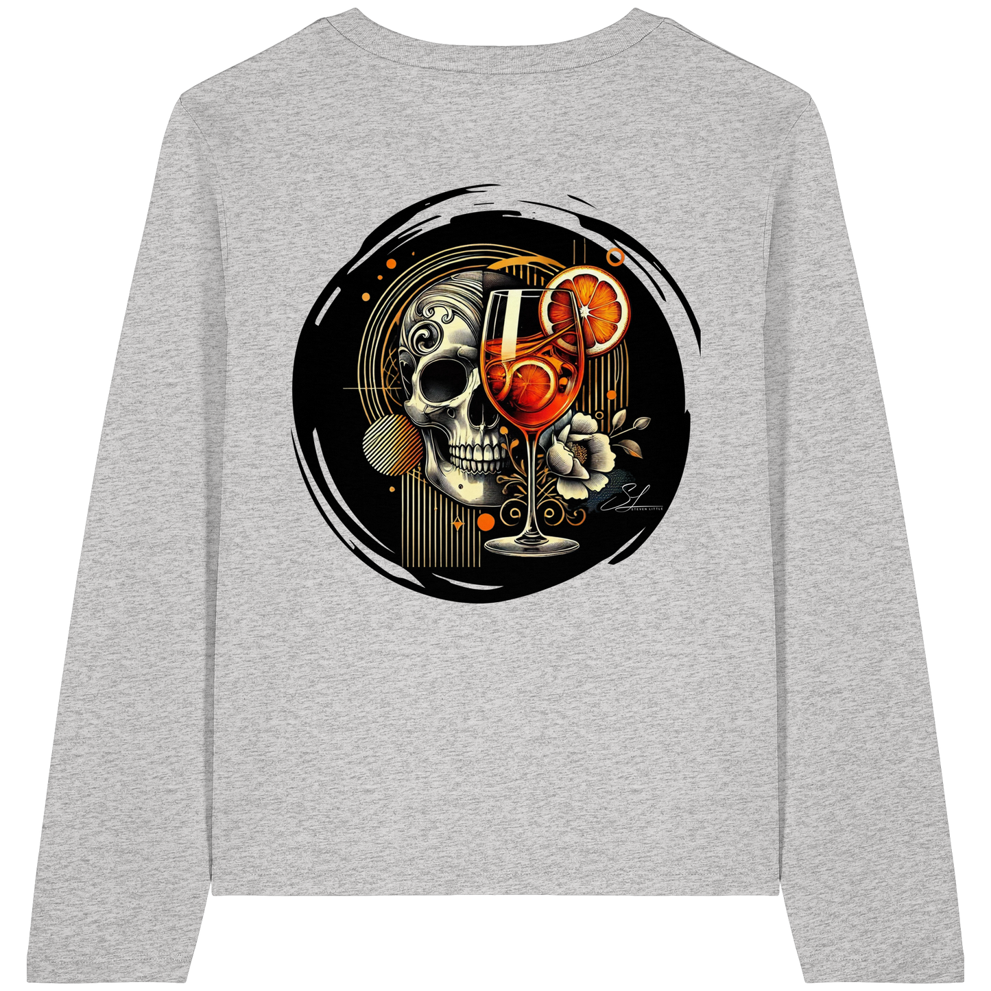 Spirit of the night - Womens Organic Longsleeve