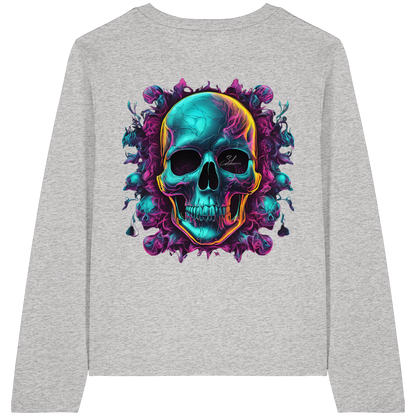Galactic Skull - Womens Organic Longsleeve