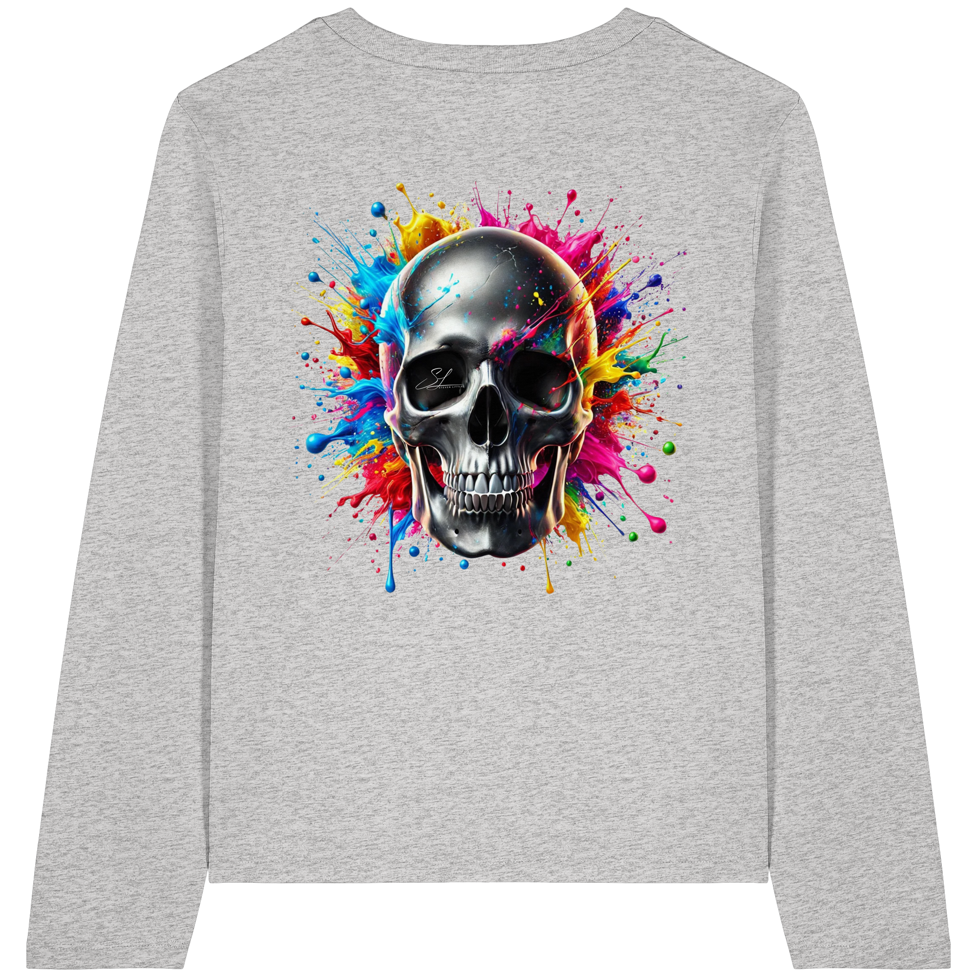 Explosion de vie - T-shirt bio à manches longues pour femme