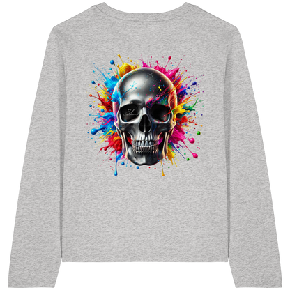 Explosion of Life - Womens Organic Longsleeve