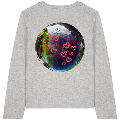 Love our World - Womens Organic Longsleeve
