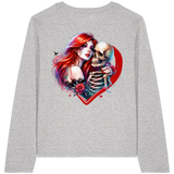 Forever Love - T-shirt bio à manches longues pour femme